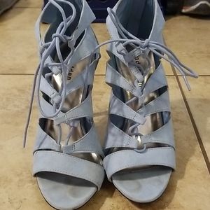 Madden girl blue heels